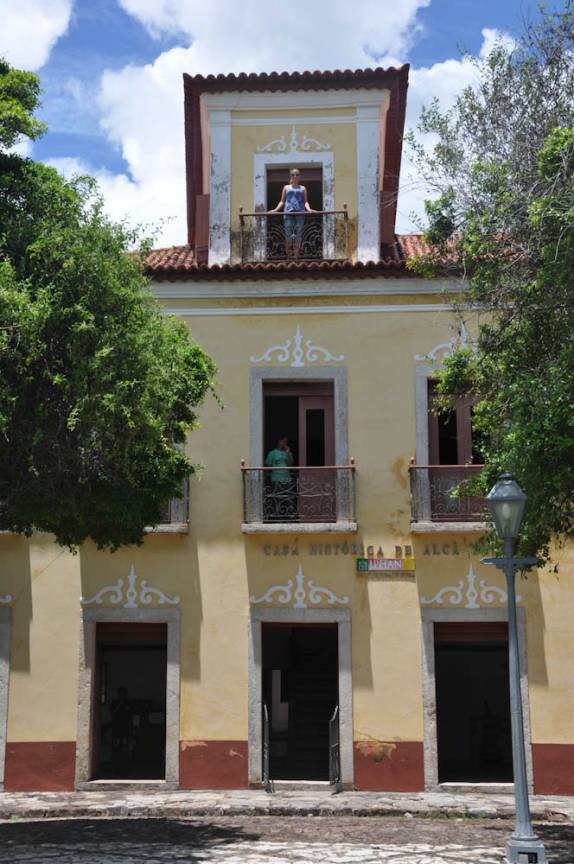 Casa Histórica de Alcântara, antigo sobrado da família Viveiro, transformado em museu. (em Alcântara - MA)